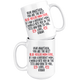 Personalized Blue Heeler Dog Mom Anastasia Coffee Mug (15 oz)