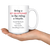 Funny Veterinary Receptionist Coffee Mug (15 oz)