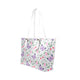 Butterflies With Roses And Cherries Leather Tote Bag - Freedom Look