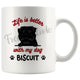 Personalized Affenpinscher Dog Mom Dad Mug, Custom Dog's Name Gift