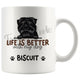 Personalized Affenpinscher Dog Mom Dad Mug, Custom Dog's Name Gift