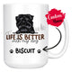 Personalized Affenpinscher Dog Mom Dad Mug, Custom Dog's Name Gift
