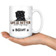 Personalized Affenpinscher Dog Mom Dad Mug, Custom Dog's Name Gift