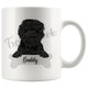 Personalized Affenpinscher Dog Mom Dad Mug, Funny Dog Owner Gift
