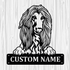 Personalized Afghan Hound Metal Sign, Dog Owner Wall Art, Memorial Gift