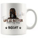Personalized Afghan Hound Dog Mom Dad Mug, Custom Dog's Name Gift