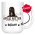 Personalized Afghan Hound Dog Mom Dad Mug, Custom Dog's Name Gift