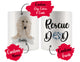 Personalized Afghan Hound Dog Rescue Mom Dad Mug, Best Dog Owner Gift