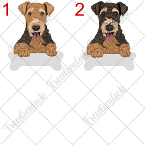 Personalized Airedale Terrier Dog Rescue Mom Dad Mug, Best Dog Owner Gift