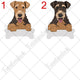 Personalized Airedale Terrier Dog Rescue Mom Dad Mug, Best Dog Owner Gift