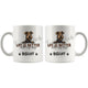 Personalized Airedale Terrier Dog Mom Dad Mug, Custom Dog's Name Gift
