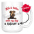 Personalized Airedale Terrier Dog Mom Dad Mug, Custom Dog's Name Gift
