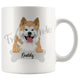 Personalized Akita Inu Dog Mom Dad Mug, Funny Dog Owner Gift