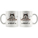 Personalized Alaskan Malamute Dog Mom Dad Mug, Custom Dog's Name Gift
