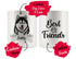 Personalized Alaskan Malamute Dog Rescue Mom Dad Mug, Best Dog Owner Gift