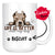 Personalized American Bull Terrier Dog Mom Dad Mug, Custom Dog's Name Gift