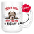 Personalized American Bull Terrier Dog Mom Dad Mug, Custom Dog's Name Gift