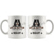 Personalized American Bully Dog Mom Dad Mug, Custom Dog's Name Gift