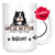 Personalized American Bully Dog Mom Dad Mug, Custom Dog's Name Gift