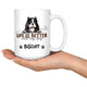 Personalized American Bully Dog Mom Dad Mug, Custom Dog's Name Gift