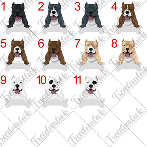 Personalized American Bully Dog Rescue Mom Dad Mug, Best Dog Owner Gift