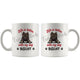 Personalized American Pitbull Dog Mom Dad Mug, Custom Dog's Name Gift