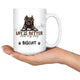 Personalized American Pitbull Dog Mom Dad Mug, Custom Dog's Name Gift