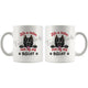 Personalized American Staffordshire Terrier Dog Mom Dad Mug, Custom Dog's Name