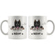 Personalized American Staffordshire Terrier Dog Mom Dad Mug, Custom Dog's Name
