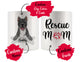 Personalized American Staffordshire Terrier Rescue Mom Dad Mug, Dog Owner Gift