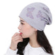 Autumn And Winter Beanie Hat with Butterfly Diamonds - Freedom Look