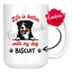 Personalized Appenzeller Dog Mom Dad Mug, Custom Dog's Name Gift