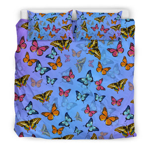 Colorful Butterflies Bedding Cover Set - Freedom Look