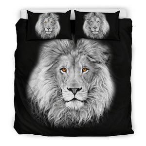 Black & White Lion Bedding Set - Freedom Look