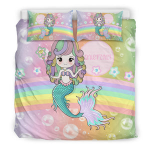Quetzali - Mermaid Bedding Cuvet Cover Set