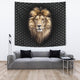 Lion Tapestry Carbon Style