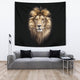 Black Lion Tapestry - Freedom Look