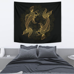 Pisces Zodiac Tapestry - Living Room Bedroom Art Wall Decor Birthday Gift