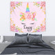 Personalized Unicorn Tapestry - Lucy