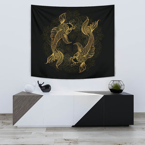 Pisces Zodiac Tapestry - Living Room Bedroom Art Wall Decor Birthday Gift