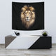 Black Lion Tapestry - Freedom Look