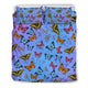 Colorful Butterflies Bedding Cover Set - Freedom Look