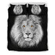 Black & White Lion Bedding Set - Freedom Look
