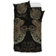 Two Golden Sea Turtle Bedding Set