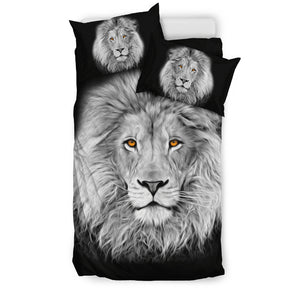 Black & White Lion Bedding Set - Freedom Look