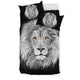 Black & White Lion Bedding Set - Freedom Look