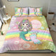 Maya - Personalized Mermaid Bedding Cover Set