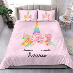 Avarie Unicorn Duvet Cover Set