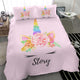 Story - Personalized Unicorn Bedding Duvet Cover