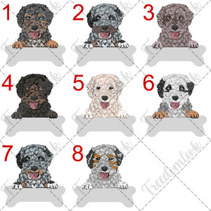Personalized Aussiedoodle Dog Mom Dad Mug, Funny Dog Owner Gift